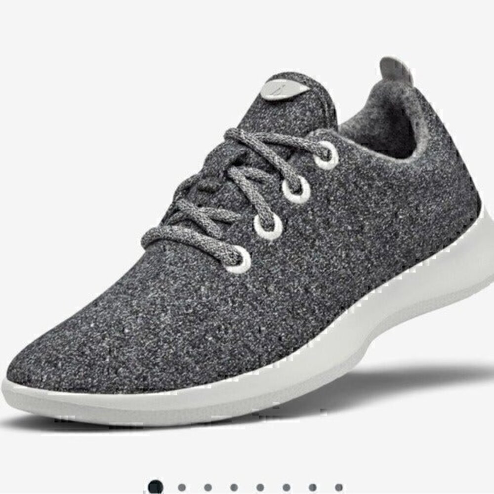 Allbirds sneakers Wool Runners Casual Lace Up Gray size 8 women